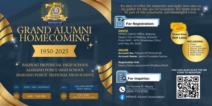75th Alumni