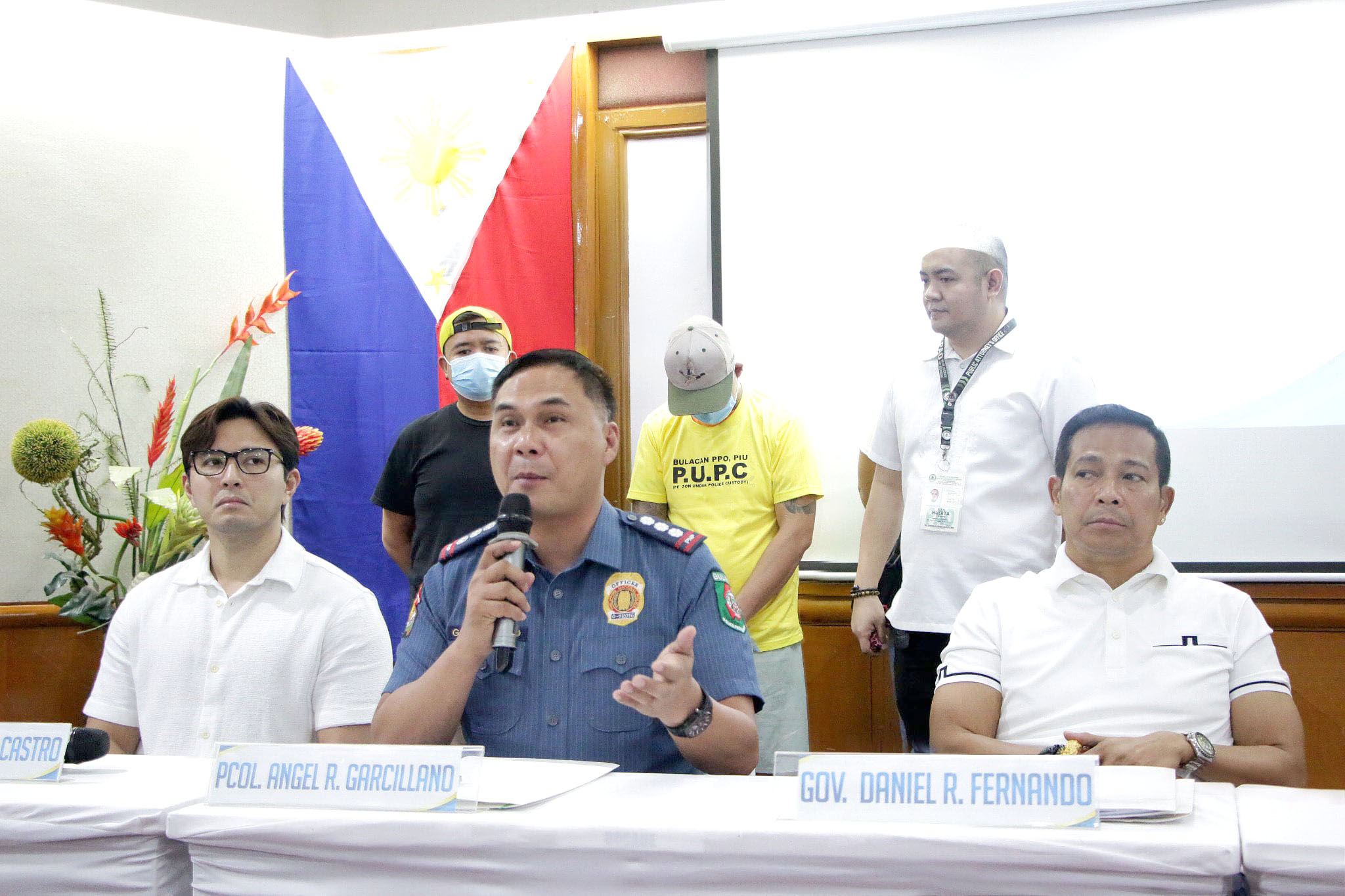 ARRESTED MURDER SUSPECT