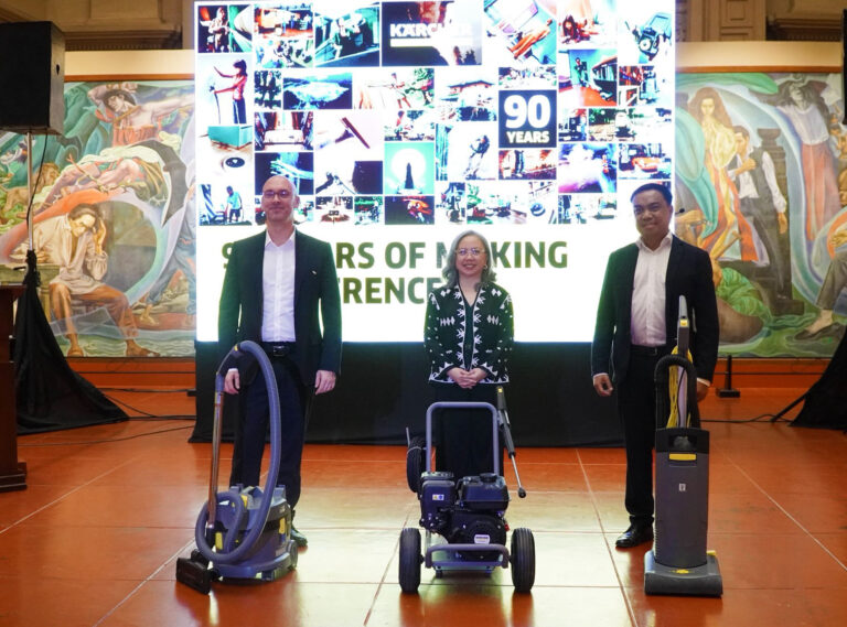 Karcher donates cleaning equipment to the National Museum of the Philippines