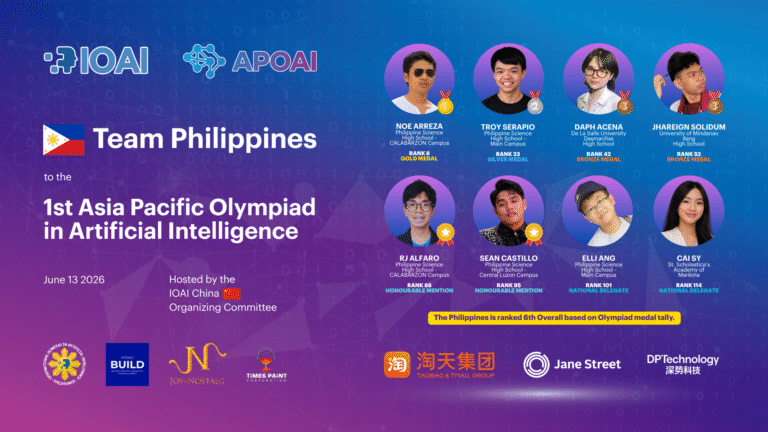 IOAI 2026 Team Philippines