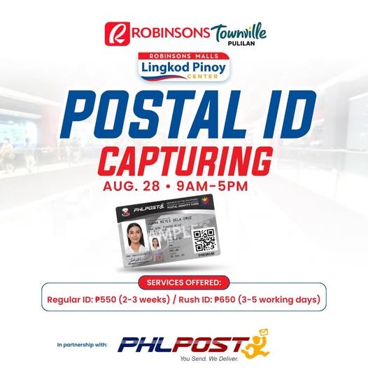 POSTAL ID CARAVAN PULILAN BULACAN